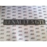 Renault 5. Anagrama trasero Renault 5 GTL