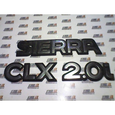 Ford Sierra. Anagrama Sierra CLX 2.0i