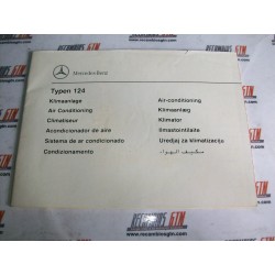 Mercedes 300. Manual aire acondicionado