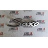 Citroen SAxo. Anagrama Saxo