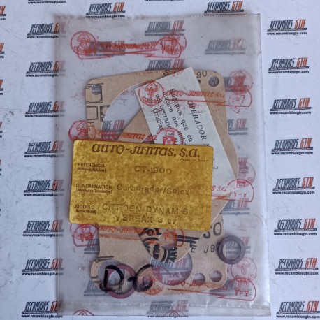 CITROEN 2CV-DYANE 6 JUEGO JUNTAS CARBURADOR