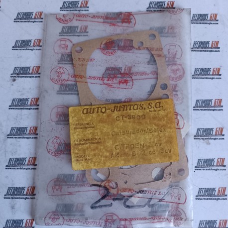 Citroen 2CV. Azam 6. Kit de juntas carburador