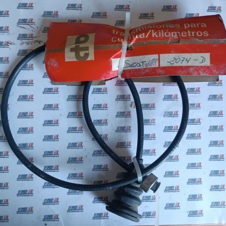 Seat 128. Cable cuentakilómetros