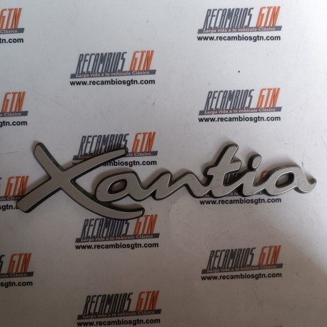 Citroen Xantia. Anagrama Xantia