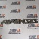 Toyota Avensis. Anagrama Avensis