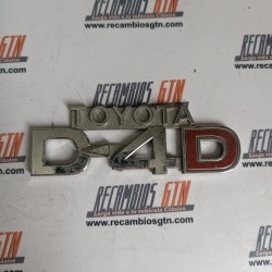 Toyota Land Cruiser. Anagrama Toyota D4D