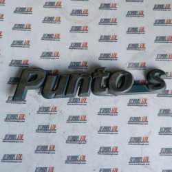 Fiat Punto. Anagrama Punto S