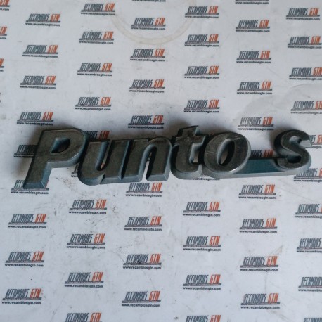 Fiat Punto. Anagrama Punto S